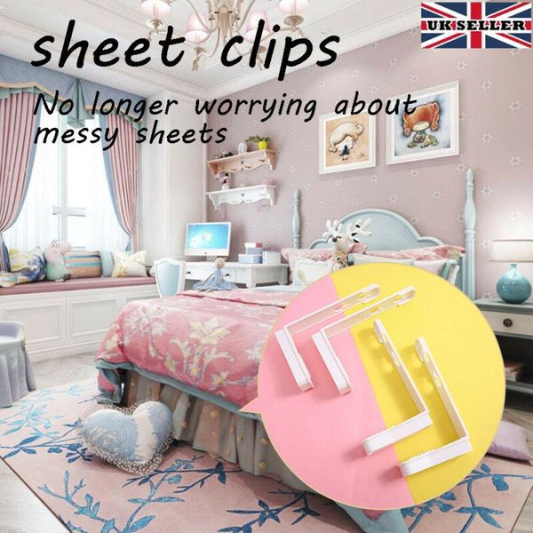 clothing & wardrobe storage 4pcs bed sheet fasteners mattress cover gripper clip fastener grip peg holder
clothing & wardrobe storage 4pcs bed sheet fasteners mattress cover gripper clip fastener grip peg holder
