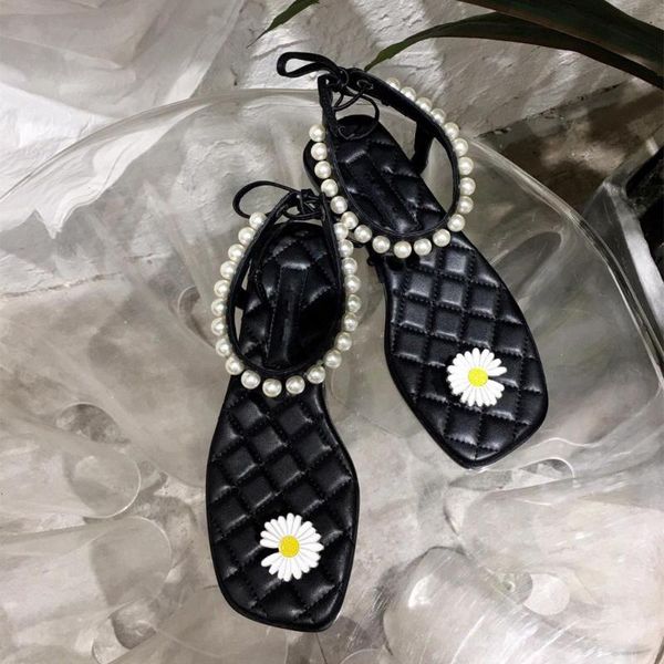 toe-knob sandals pearls daisy shoes women fetish luxury designer woman extreme mules super flats ladies genuine sandals, Black
toe-knob sandals pearls daisy shoes women fetish luxury designer woman extreme mules super flats ladies genuine sandals, Black