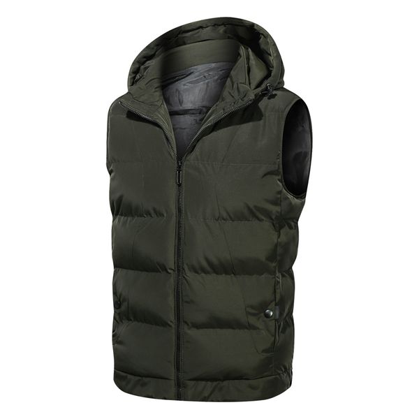 men's vests mens jacket sleeveless autumn winter soft casual coats male cotton men thicken waistcoat with hood 7ybz, Black;white
men's vests mens jacket sleeveless autumn winter soft casual coats male cotton men thicken waistcoat with hood 7ybz, Black;white