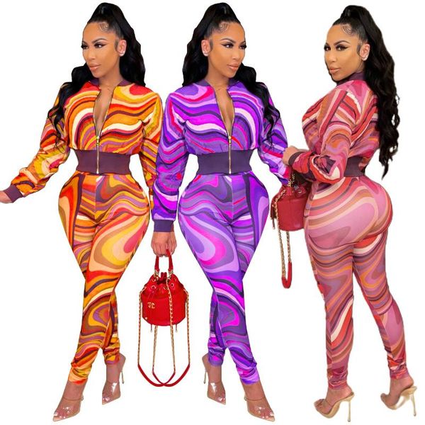 women's two piece pants women set print zip crop jacket and skinny 2 sets female fashion outfits casualwear autumn 2021, White
women's two piece pants women set print zip crop jacket and skinny 2 sets female fashion outfits casualwear autumn 2021, White