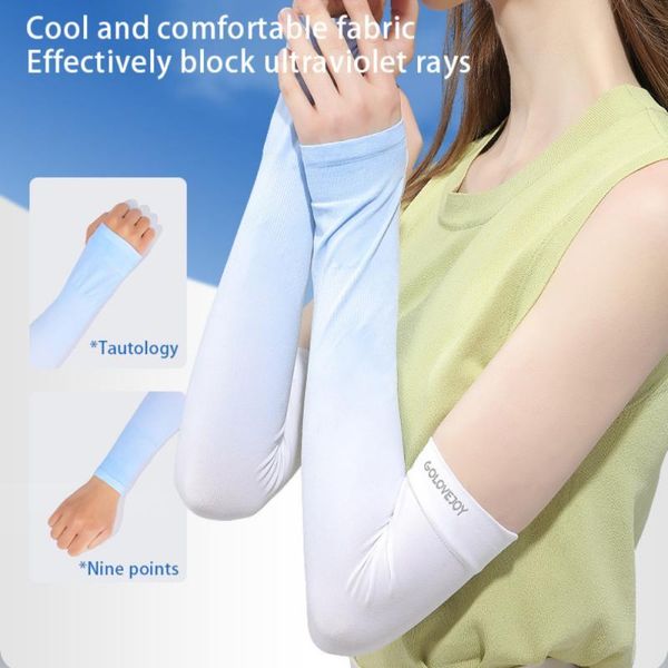 elbow & knee pads 2pcs arm sleeves ice silk sunscreen long gloves sun uv protection hand protector cover outdoor, Black;gray
elbow & knee pads 2pcs arm sleeves ice silk sunscreen long gloves sun uv protection hand protector cover outdoor, Black;gray