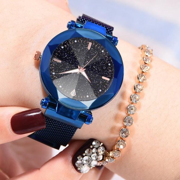 wristwatches luxury women watches fashion elegant magnet buckle rose gold ladies wristwatch starry sky roman numeral girl gift clock *533, Slivery;brown
wristwatches luxury women watches fashion elegant magnet buckle rose gold ladies wristwatch starry sky roman numeral girl gift clock *533, Slivery;brown