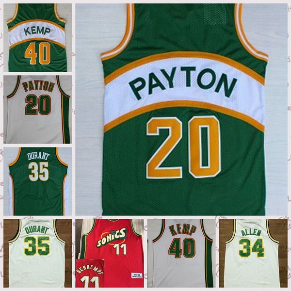 2021 vintage men retro classic basketball jersey gary 20 payton kevin 35 durant shawn 40 kemp shirts breathable short black blue white size, Black;red
2021 vintage men retro classic basketball jersey gary 20 payton kevin 35 durant shawn 40 kemp shirts breathable short black blue white size, Black;red