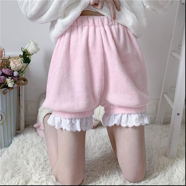 winter womens shorts cute lolita girls warm velvet sweet high waist lace plush summer kawaii bloomers pink white, White;black
winter womens shorts cute lolita girls warm velvet sweet high waist lace plush summer kawaii bloomers pink white, White;black