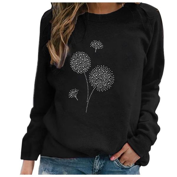 women's hoodies & sweatshirts women fashion sweatshirt pullover fix rhinestone round neck casual raglan long sleeve moletom femin *8, Black
women's hoodies & sweatshirts women fashion sweatshirt pullover fix rhinestone round neck casual raglan long sleeve moletom femin *8, Black