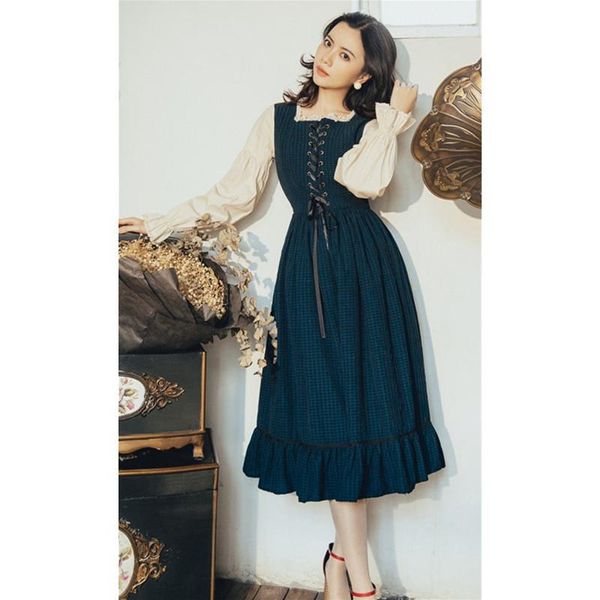 casual dresses 2021 autumn dress vintage fake two-piece slim long butterfly sleeve french fashion style holiday, Black;gray
casual dresses 2021 autumn dress vintage fake two-piece slim long butterfly sleeve french fashion style holiday, Black;gray