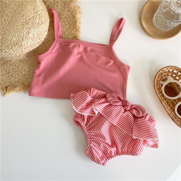 one-pieces baby girl striped printed ruffled bow bikini sets swimsuit swimwear infant toddler kids summer beach two pieces bathing suit, Black
one-pieces baby girl striped printed ruffled bow bikini sets swimsuit swimwear infant toddler kids summer beach two pieces bathing suit, Black