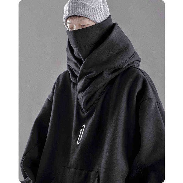 autumn winter high collar hoodie loose comfortable men's clothes harajuku hiphop streetwear fleece hooded oversize sweatshirt 211106, Black
autumn winter high collar hoodie loose comfortable men's clothes harajuku hiphop streetwear fleece hooded oversize sweatshirt 211106, Black