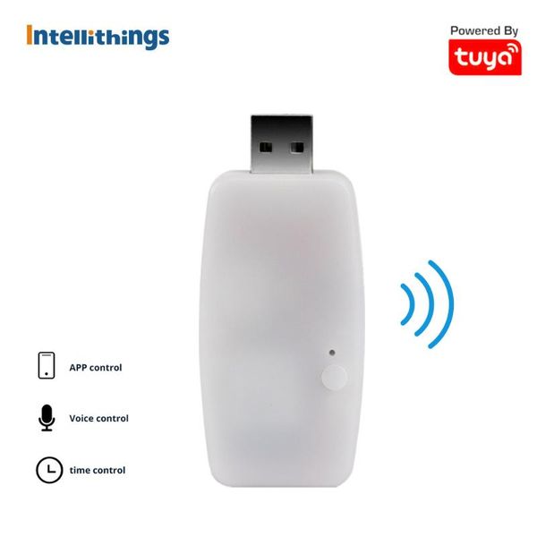 smart home control intellithings wifi ir rf433 universal intelligent remote controller automation diy learning function tuya app
smart home control intellithings wifi ir rf433 universal intelligent remote controller automation diy learning function tuya app