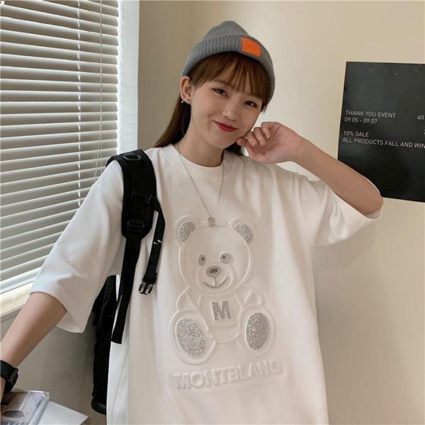black designers t shirts plus size t-shirt round collar crop collared tshirt fitness clothes female camisas de hombre male dress luxurys wom, White
black designers t shirts plus size t-shirt round collar crop collared tshirt fitness clothes female camisas de hombre male dress luxurys wom, White