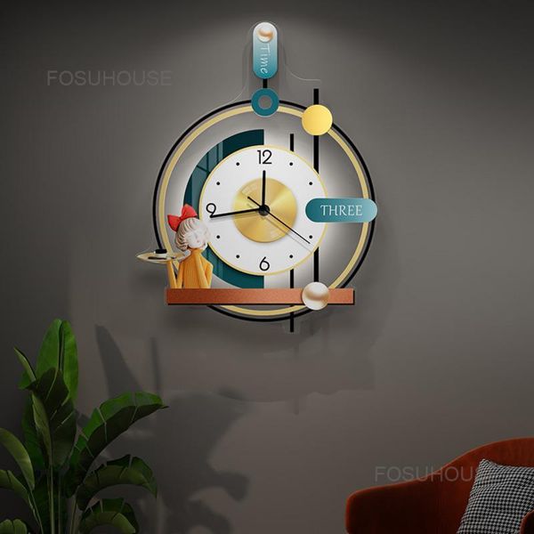 wall clocks nordic light luxury simple modern living room household fashion decoration clock creative lamp
wall clocks nordic light luxury simple modern living room household fashion decoration clock creative lamp