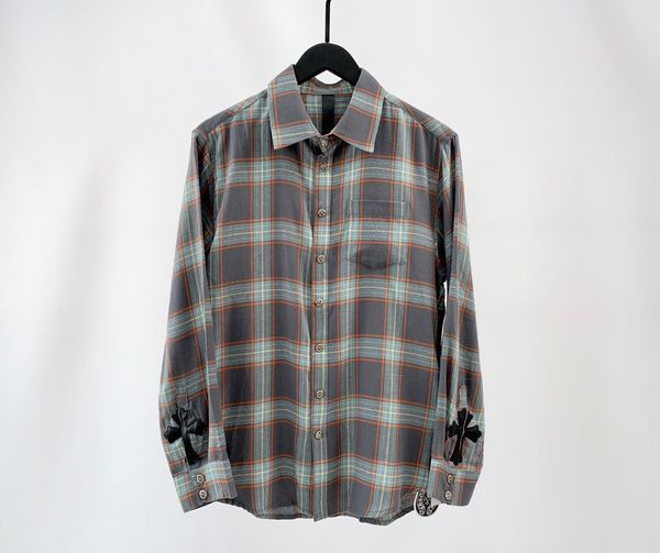 crosin 2021 ch embroidered silver button plaid shirt sanskrit couple shirt, White;black
crosin 2021 ch embroidered silver button plaid shirt sanskrit couple shirt, White;black