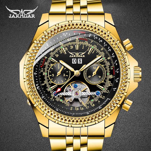 clock jarager men mark steel gold male automatic mechanical s relogio masculino, Slivery;brown
clock jarager men mark steel gold male automatic mechanical s relogio masculino, Slivery;brown