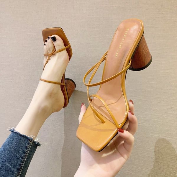 sandals roman style high heel gladiator women clip toe slippers summer fashion open chunky nbgw, Black
sandals roman style high heel gladiator women clip toe slippers summer fashion open chunky nbgw, Black