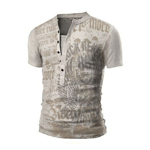 english alphabet figure male 039 s button t-shirt, high-quality, comfortable, fashionable, novel and handsome, short-sleeved party street v-, White;black
english alphabet figure male 039 s button t-shirt, high-quality, comfortable, fashionable, novel and handsome, short-sleeved party street v-, White;black
