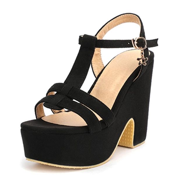 karin stylish cool plus size 36-44 women shoes cosy heels nons-slip t-strap sandals female, Black
karin stylish cool plus size 36-44 women shoes cosy heels nons-slip t-strap sandals female, Black