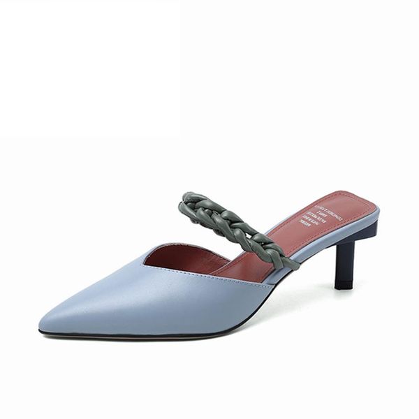 chaussure femme 2021 summer slippes women's shoes genuine leather handmade sweet dating ladies slippers mujer, Black
chaussure femme 2021 summer slippes women's shoes genuine leather handmade sweet dating ladies slippers mujer, Black