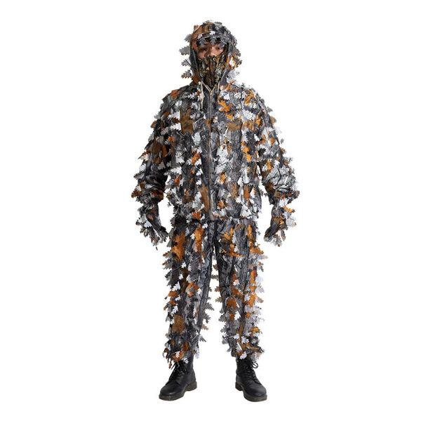hunting sets camouflage ghillie suit 3d leaf lifelike suits outdoor hooded apparel for shooting birdwatching woodland pograph, Camo
hunting sets camouflage ghillie suit 3d leaf lifelike suits outdoor hooded apparel for shooting birdwatching woodland pograph, Camo