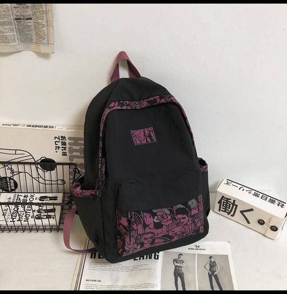 backpack 2092 large-capacity tide brand casual couple bag japanese female wild ins hit color
backpack 2092 large-capacity tide brand casual couple bag japanese female wild ins hit color