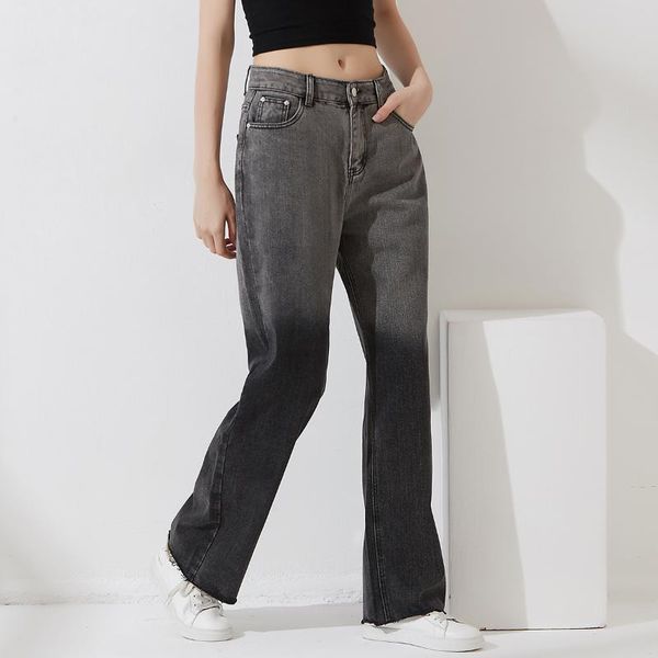 women's jeans long straight patchwork chic gradient autumn cloth pant denim trousers streetwear women, Blue
women's jeans long straight patchwork chic gradient autumn cloth pant denim trousers streetwear women, Blue