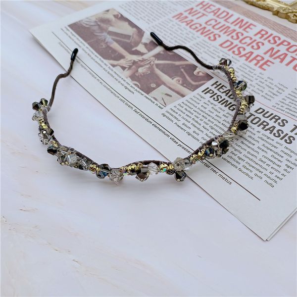 super fairy crystal fireworks zircon hair hoop girl sense french exquisite wave fashion sale, Silver
super fairy crystal fireworks zircon hair hoop girl sense french exquisite wave fashion sale, Silver