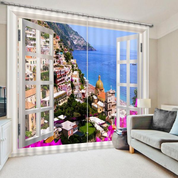 curtain & drapes exaggerate view seascapel window curtains decorative for bedding room 3d thick soft backout shade shround home
curtain & drapes exaggerate view seascapel window curtains decorative for bedding room 3d thick soft backout shade shround home