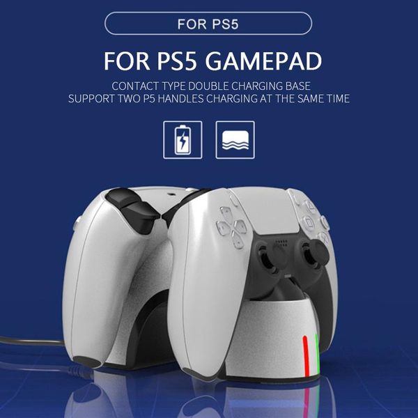 game controllers & joysticks charging for ps5 wireless controller dual charger sense cradle dock station with type-c cable
game controllers & joysticks charging for ps5 wireless controller dual charger sense cradle dock station with type-c cable