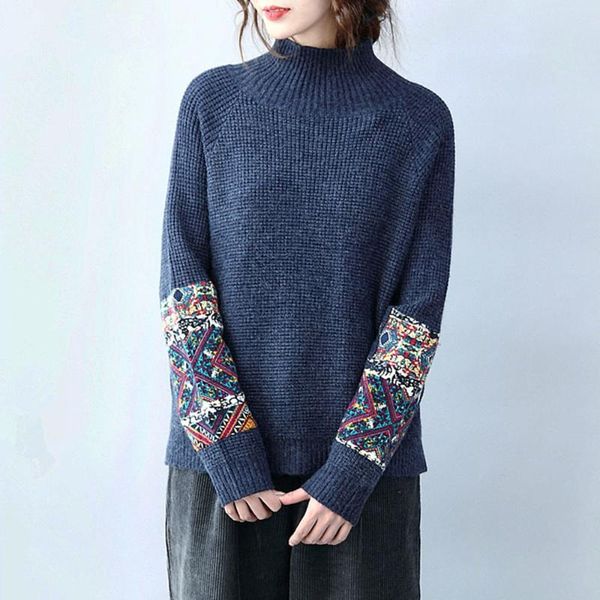 women's sweaters women fashion long knits sweater minimalism pullover mid-length retro high collar solid casual ol commuter winter, White;black
women's sweaters women fashion long knits sweater minimalism pullover mid-length retro high collar solid casual ol commuter winter, White;black