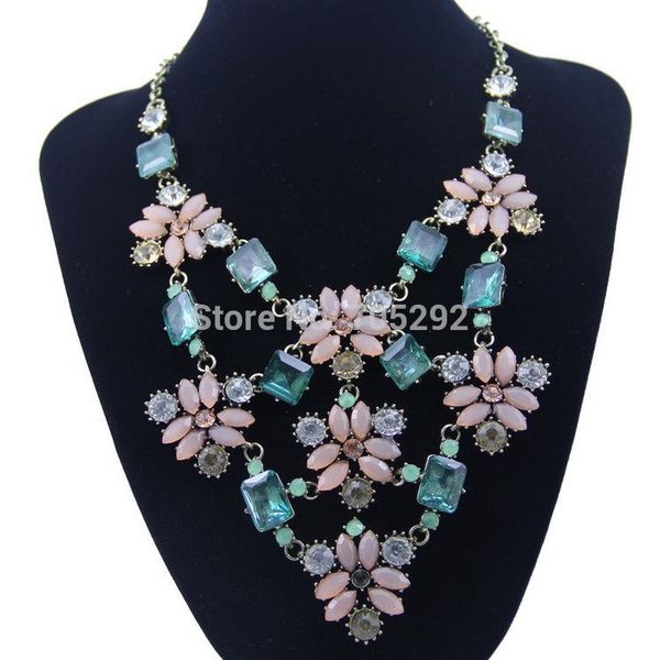 new vintage luxury gold crystal flower necklace & pendant for women fashion statement choker necklace, Golden;silver
new vintage luxury gold crystal flower necklace & pendant for women fashion statement choker necklace, Golden;silver