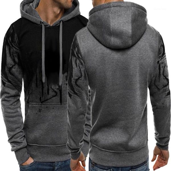 men's hoodies & sweatshirts casual fashion autumn splashing printing outdoor comfortable sports, Black
men's hoodies & sweatshirts casual fashion autumn splashing printing outdoor comfortable sports, Black