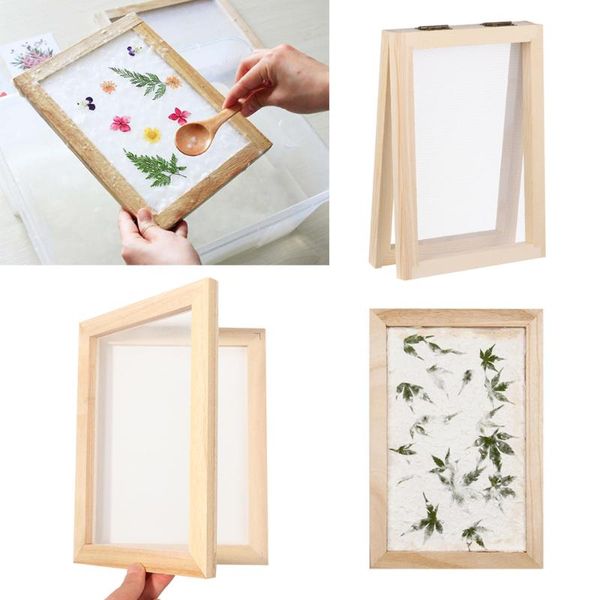 other arts and crafts multi-size paper making mould frame diy papermaking screen learning wood handcraft gift wooden mesh mold
other arts and crafts multi-size paper making mould frame diy papermaking screen learning wood handcraft gift wooden mesh mold