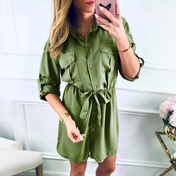 casual dresses fashion autumn women dress ladies long sleeve shirt turn-down collar female elegant party, Black;gray
casual dresses fashion autumn women dress ladies long sleeve shirt turn-down collar female elegant party, Black;gray