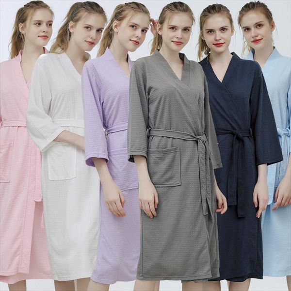 solid color waffle nightwear womens sleepwears v neck sleep lounge robes home dressing gown kimono bathrobes spa sauna garment, Black;red
solid color waffle nightwear womens sleepwears v neck sleep lounge robes home dressing gown kimono bathrobes spa sauna garment, Black;red