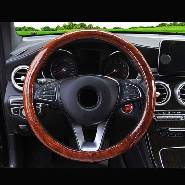 steering wheel covers 37-38cm/15\" cover anti-skid auto mahogany soft leather
steering wheel covers 37-38cm/15\" cover anti-skid auto mahogany soft leather
