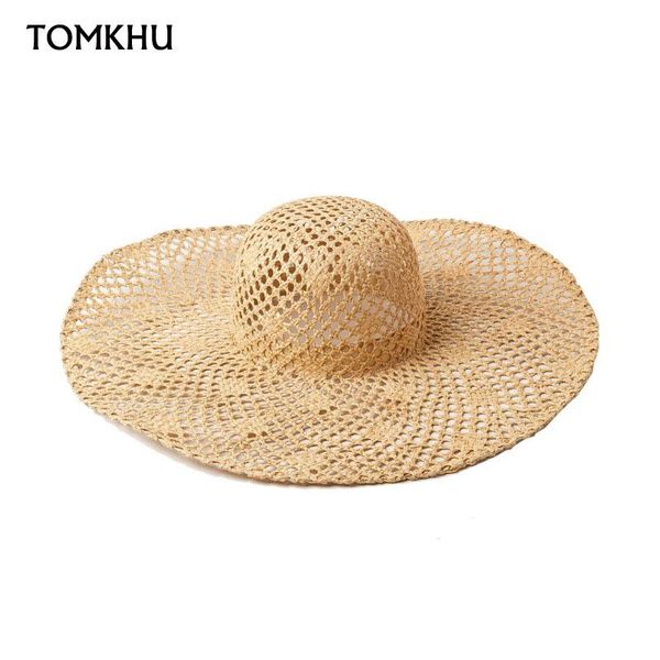 wide brim hats european american luxury hat handmade imported raffia straw for women holiday sun panama sombrero, Blue;gray
wide brim hats european american luxury hat handmade imported raffia straw for women holiday sun panama sombrero, Blue;gray