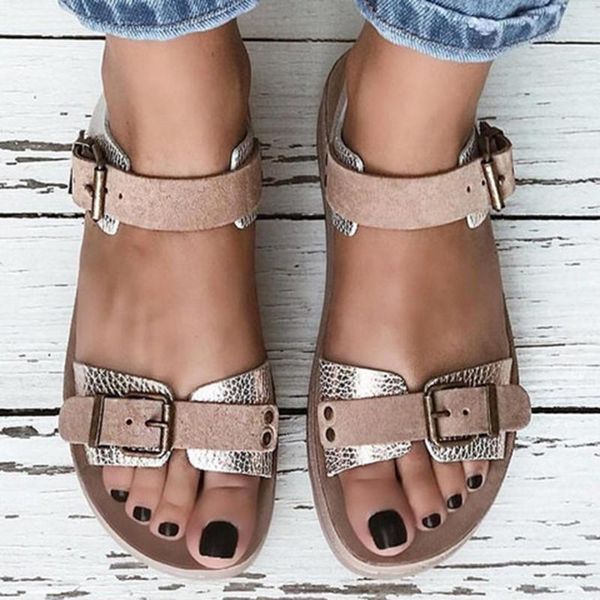 women casual platform sandals 2021 summer womens flats open toe comfortable buckle strap beach shoes #4, Black
women casual platform sandals 2021 summer womens flats open toe comfortable buckle strap beach shoes #4, Black