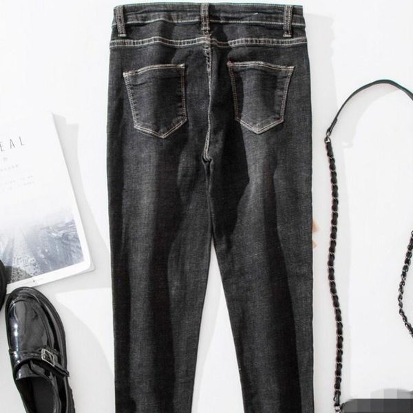 women's jeans embroidered flared black women fashion rhinestone stretch pencil pants autumn winter office lady slim trousers 26-32, Blue
women's jeans embroidered flared black women fashion rhinestone stretch pencil pants autumn winter office lady slim trousers 26-32, Blue