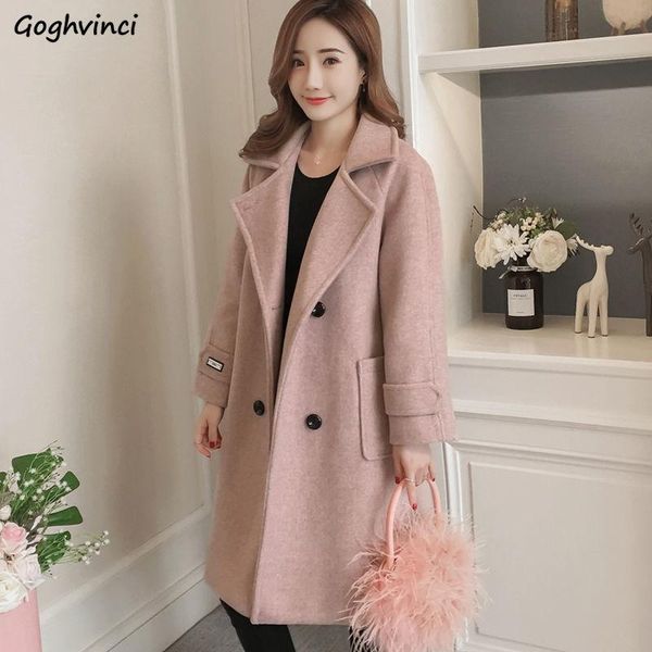 women's wool & blends coat women double breasted office ladies elegant pink winter clothes womens korean fashion clothing novelty soft, Black
women's wool & blends coat women double breasted office ladies elegant pink winter clothes womens korean fashion clothing novelty soft, Black