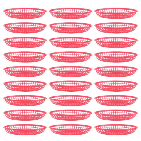 storage baskets 32pcs deskfruit basket simple for home store el (red) 
storage baskets 32pcs deskfruit basket simple for home store el (red)