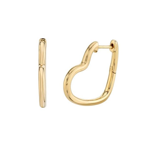 hoop & huggie original brand trendy jewelry 925 silver 18k gold open heart shaped earring, Golden;silver
hoop & huggie original brand trendy jewelry 925 silver 18k gold open heart shaped earring, Golden;silver
