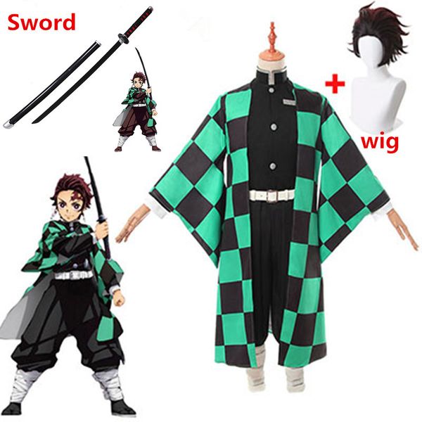 anime costumes demon slayer kamado tanjiro cosplay sword anime kamado tanjirou kimetsu no yaiba halloween cosplay costumes men kimono unifor, Black
anime costumes demon slayer kamado tanjiro cosplay sword anime kamado tanjirou kimetsu no yaiba halloween cosplay costumes men kimono unifor, Black