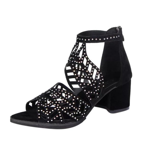 vintage summer style women shoes sandals platform wedge high heels rhinestones bohemian, Black
vintage summer style women shoes sandals platform wedge high heels rhinestones bohemian, Black