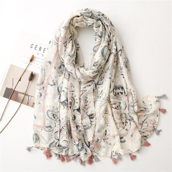 fashion autumn women brand scarf aztec cashew floral tassel viscose hijab shawls and wraps female foulards muslim caps 180*90cm scarves, Blue;gray
fashion autumn women brand scarf aztec cashew floral tassel viscose hijab shawls and wraps female foulards muslim caps 180*90cm scarves, Blue;gray