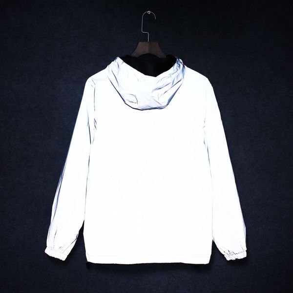 men's jackets hmxo long sleeved reflective jacket men / women harajuku windbreaker hooded hip-hop streetwear night shiny zipper coats a, Black;brown
men's jackets hmxo long sleeved reflective jacket men / women harajuku windbreaker hooded hip-hop streetwear night shiny zipper coats a, Black;brown