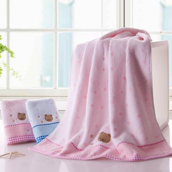 towel cute cartoon bear 100% cotton large bath twistless soft water absorbent bathroom dot pattern high quality
towel cute cartoon bear 100% cotton large bath twistless soft water absorbent bathroom dot pattern high quality