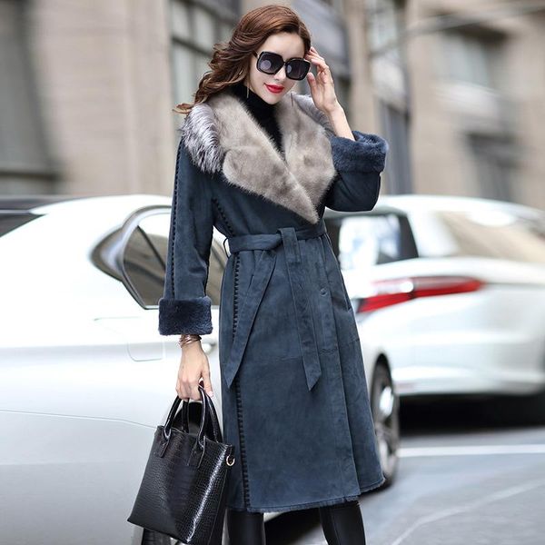 women's fur & faux coats and jackets women winter mink coat slim sheepskin medium long fs21146, Black
women's fur & faux coats and jackets women winter mink coat slim sheepskin medium long fs21146, Black