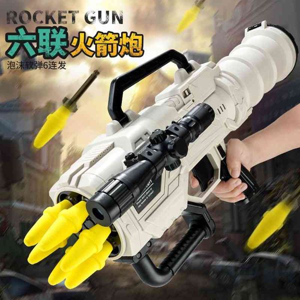 six fire four barrel rocket simulation large soft bullet gun electric toy boys and children eat chicken military suit
six fire four barrel rocket simulation large soft bullet gun electric toy boys and children eat chicken military suit