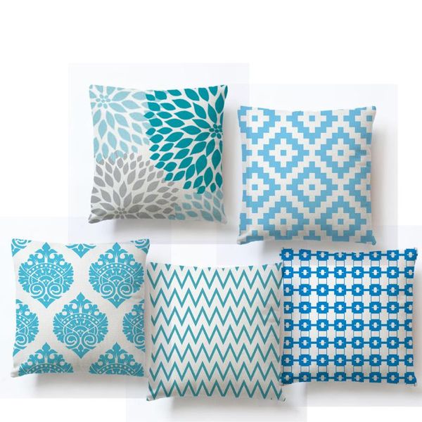 cushion/decorative pillow blue throw case geometric wave polyester cushion cover for sofa home capa de almofadas 45x45cm
cushion/decorative pillow blue throw case geometric wave polyester cushion cover for sofa home capa de almofadas 45x45cm
