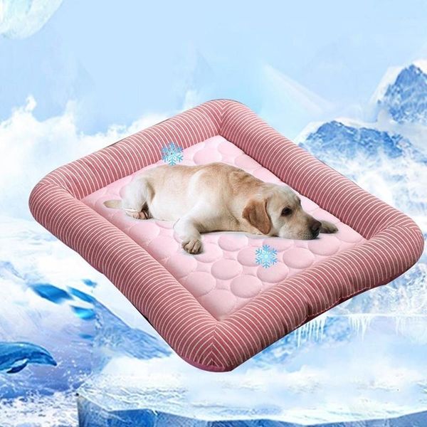 summer breathable dog cooling mat eco-friendly washable puppy beds for medium small dogs sleeping pet mattress kennels & pens
summer breathable dog cooling mat eco-friendly washable puppy beds for medium small dogs sleeping pet mattress kennels & pens
