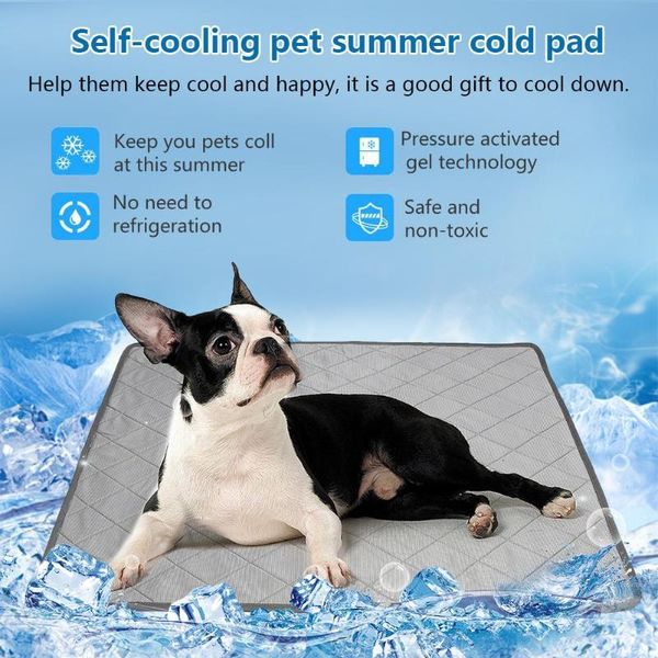 summer pet cooling mats for dogs dog bed small/medium/large dogs/cats cool sofa cushion mattress cat kennels & pens
summer pet cooling mats for dogs dog bed small/medium/large dogs/cats cool sofa cushion mattress cat kennels & pens